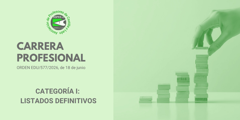 Categoría Profesional I. Proceso Ordinario de acceso a la carrera profesional horizontal 2025. Listados definitivos